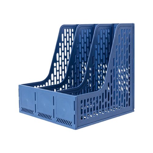 Magazine Holder Ref 9843
3 comp[ 250*257*275mm]Blue
Deli