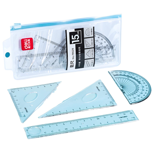 Ruler Set
15 cm
Deli
