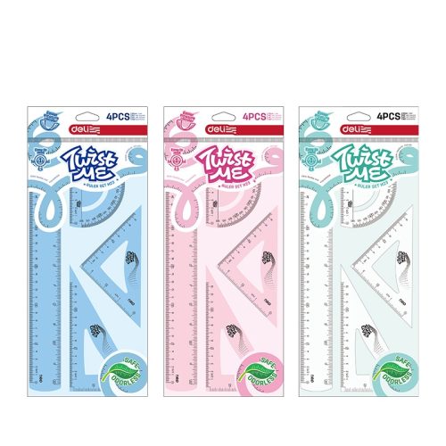 Flexible Ruler Set H23
30cm:set of 4
Deli