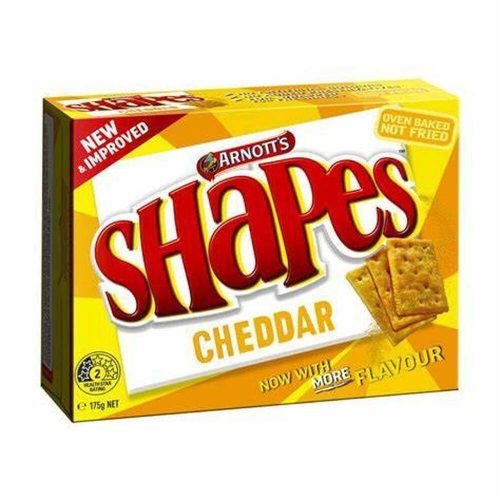 Shapes
200g Cheddar
Arnotts