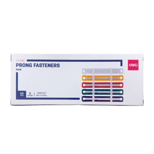 File Fastener Plastic Ref E5548
80mm Colour Varies [Pk 50]
Deli
