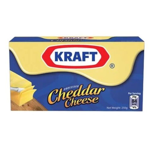 Cheddar Cheese
250g
Kraft