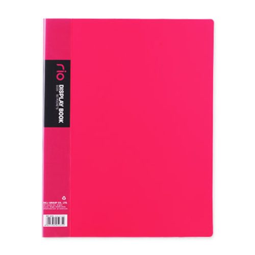 Display Book Ref E5037
A4, 100 Pockets, Fluo Colours, Plastic
Deli