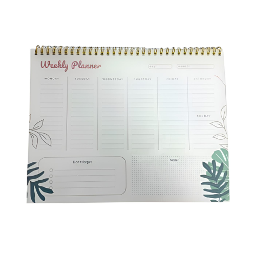Plan Book
Weekly planner
MeliMelo