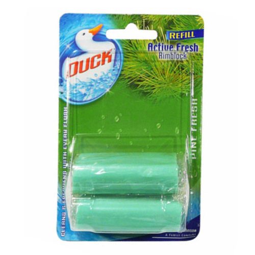 Toilet Rim Block Active Fresh Refill
50g Pine Fresh [Pk 2]
Duck