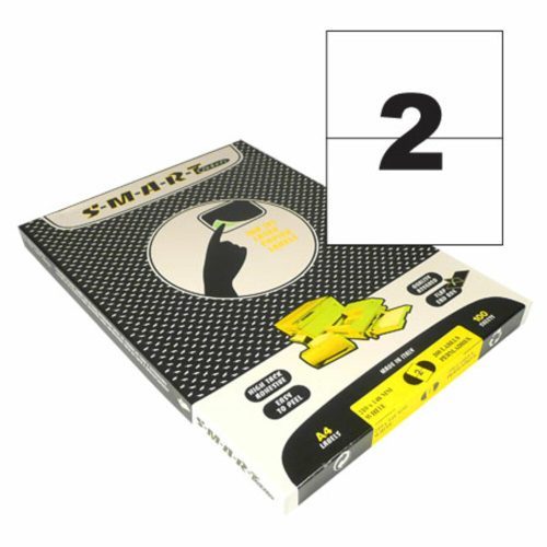 White Labels [Pk 100]
W210*D148mm, 2 Labels/A4Sheet
Smart