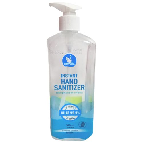 Instant Hand Sanitiser
500ml
Cernol