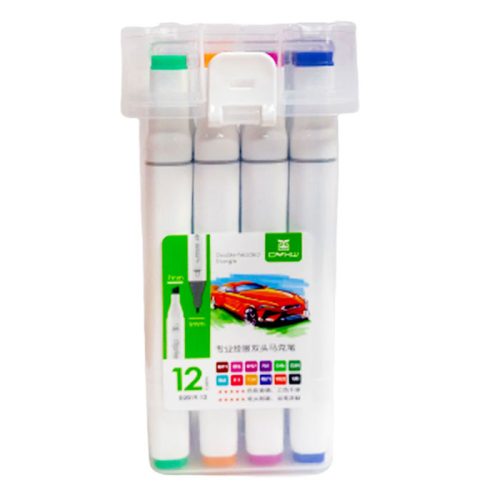 Sketch Marker Ref D2019-12
12 Colours, 7mm Chisel & 1mm Bullet
MeliMelo