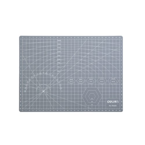 Cutting Mat Ref 9356, Ref 78400
A4 - 335*250*3mm
Deli