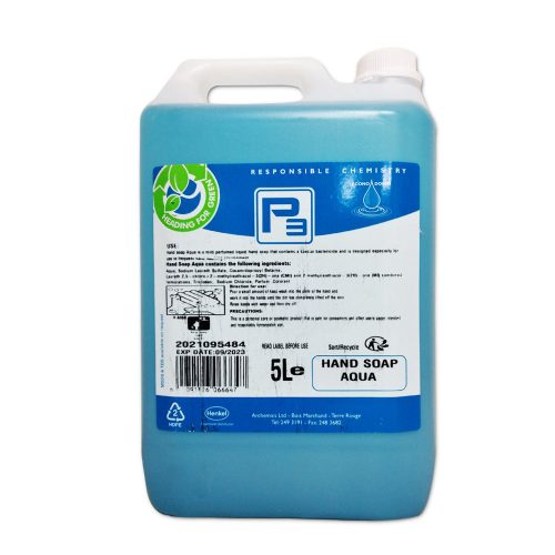 Hand Wash
5L Aqua
P3