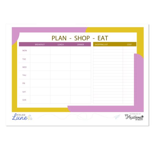 Planner
T1
Notelita